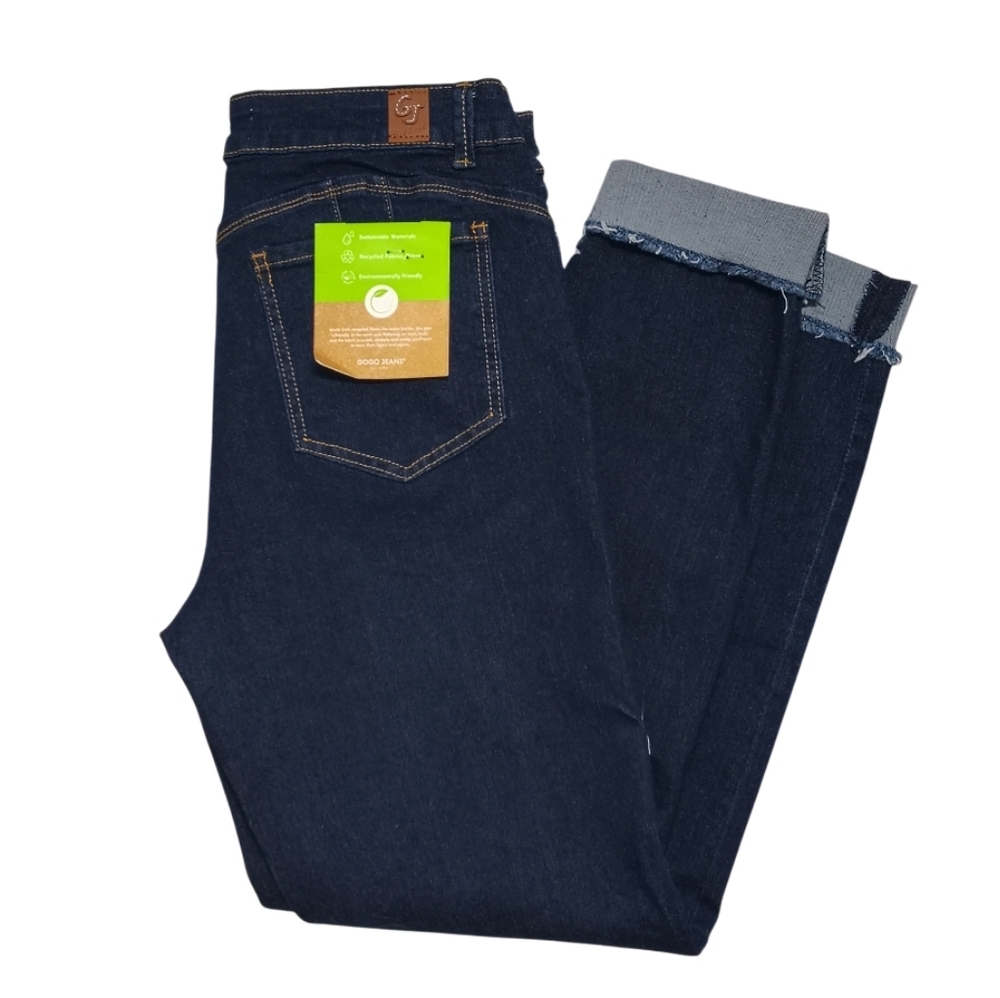 NWT! Groovy Gogo Jeans Dark Wash Skinny Denim Size 13